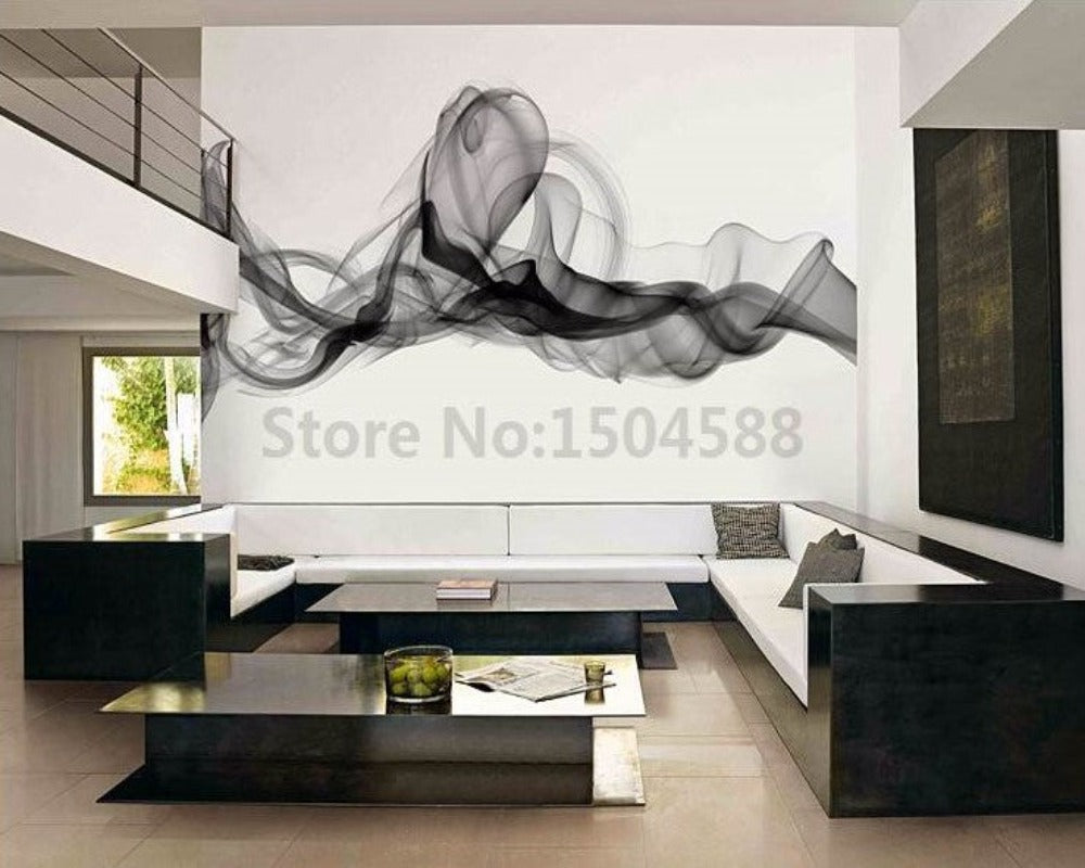 3D Wallpaper Abstract Smoke Art Marble